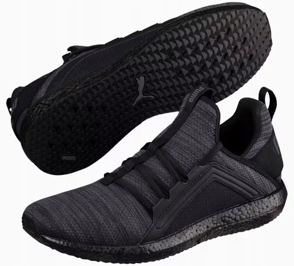 Buty męskie Puma sportowe sneakersy Nrgy Heather czarne szare r 42
