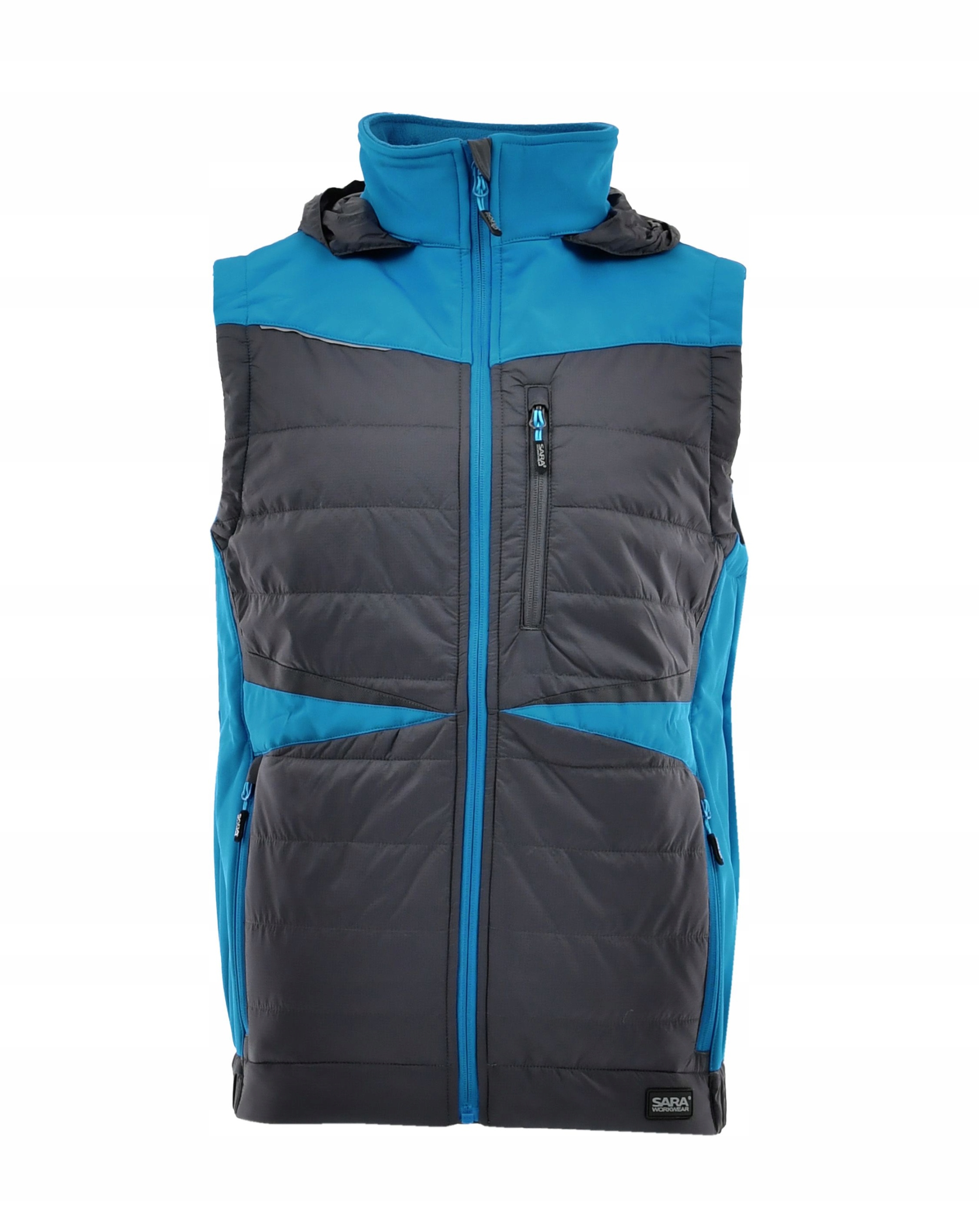 Hybrydowa kamizelka robocza bezrękawnik męski softshell Comfort Plus XL