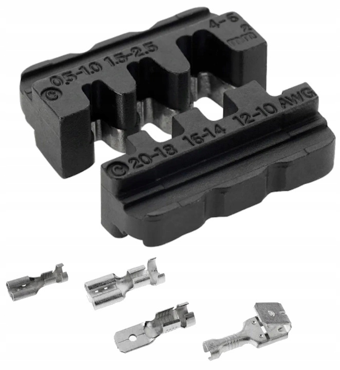 Náhradní profil pro neizolované konce plochých zásuvek 0,5 mm² až 6 mm²