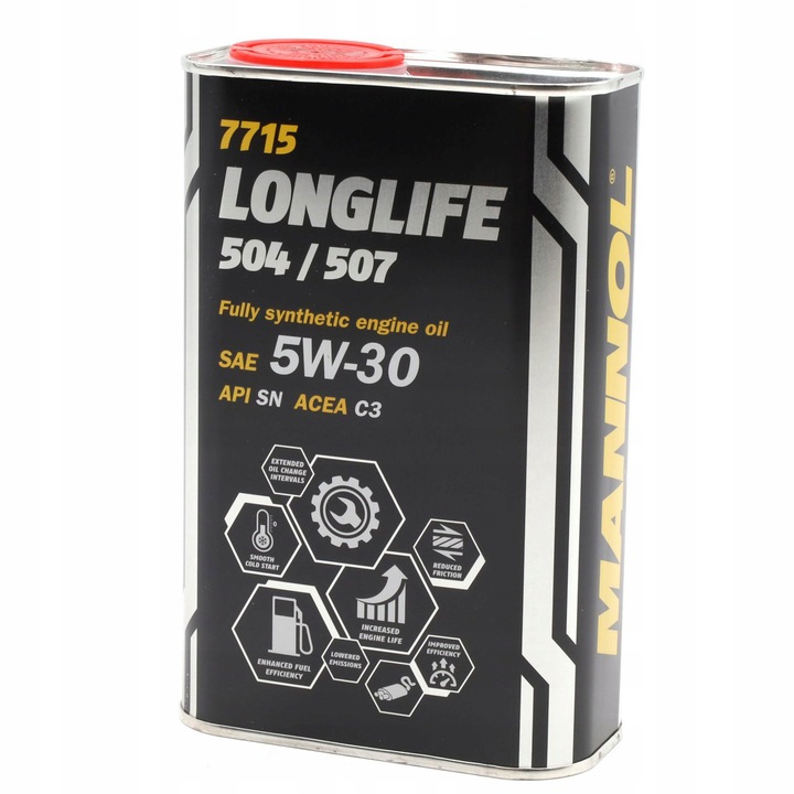 

Mannol 5W30 1L. Vw Audi Skoda 7715-1 Silnikowy Ole