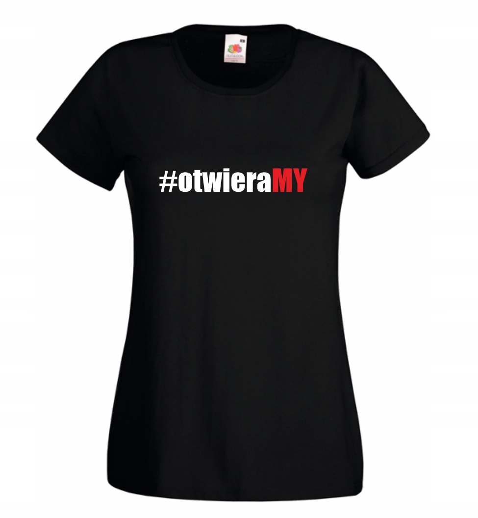 

Koszulka damska #otwieraMY r XL