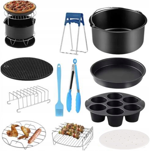 Akcesoria Do Frytkownicy Pieczenia Beztłuszczowej Frytownica 20CM 14EL