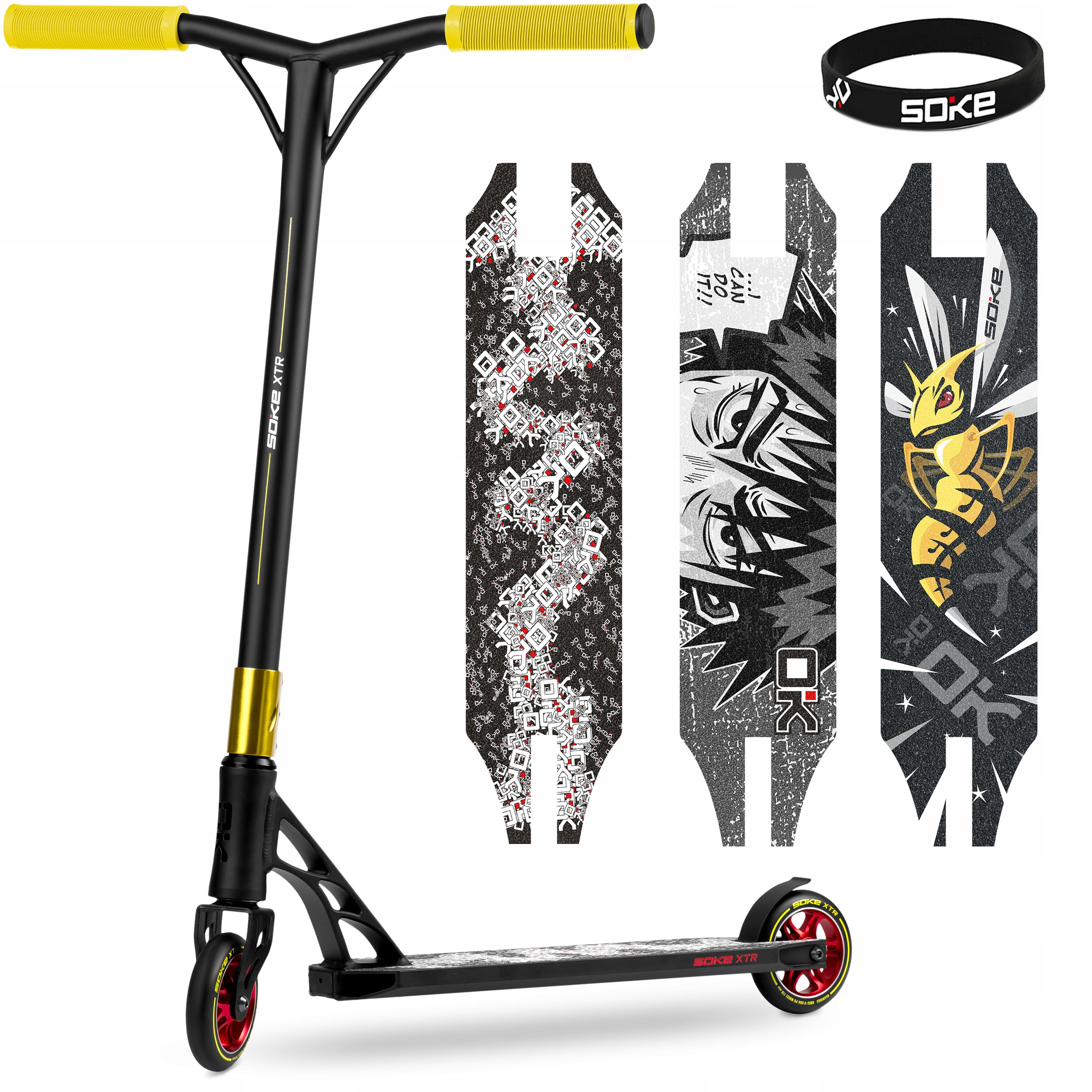 

Hulajnoga Wyczynowa Soke Xtr ABEC-9