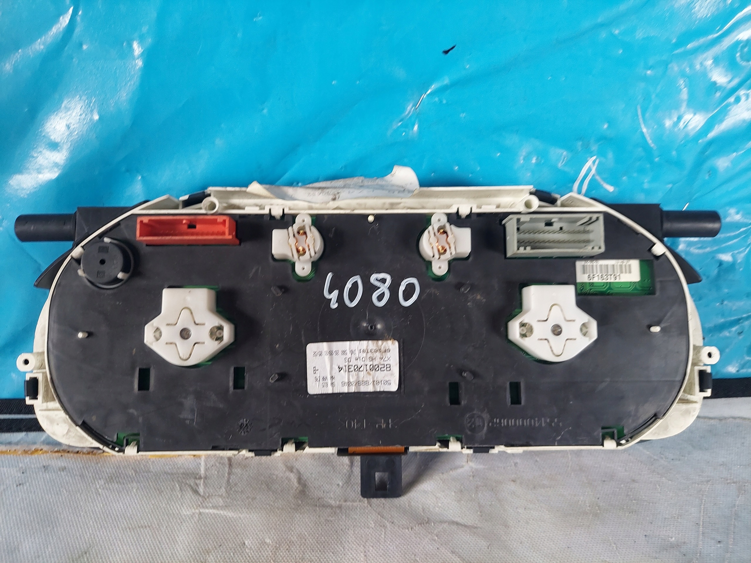 dials clock LAGUNA II 1.9 DCI 8200170314