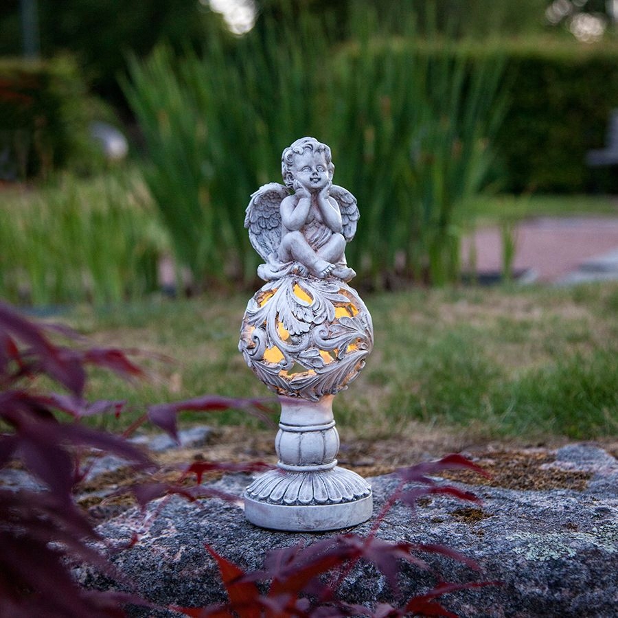 ZNICZ dla BRATA ANIOŁ STRÓŻ SOLARNY do ogrodu lub na grób Marka inna