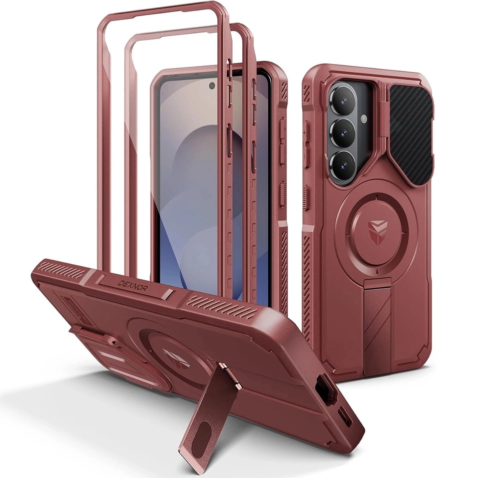 Dexnor Pancéřové Pouzdro Chránící Displej Case Magsafe 360 Pro Galaxy S26