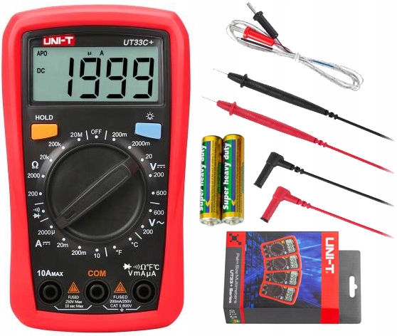 

Multimetr UT33C+ Miernik UT-33C+ Unit