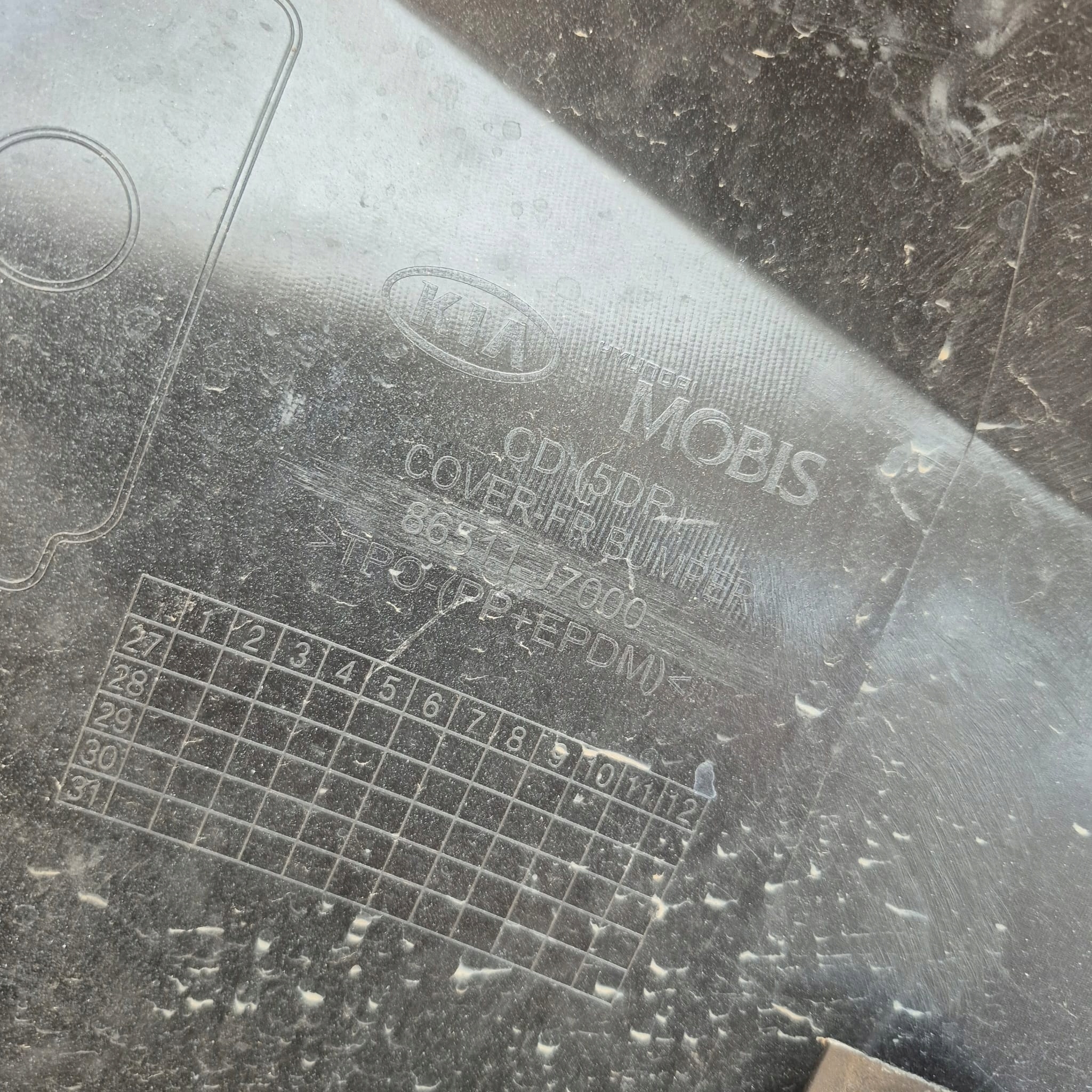 KIA CEED III 3 18-21 bumper front front
