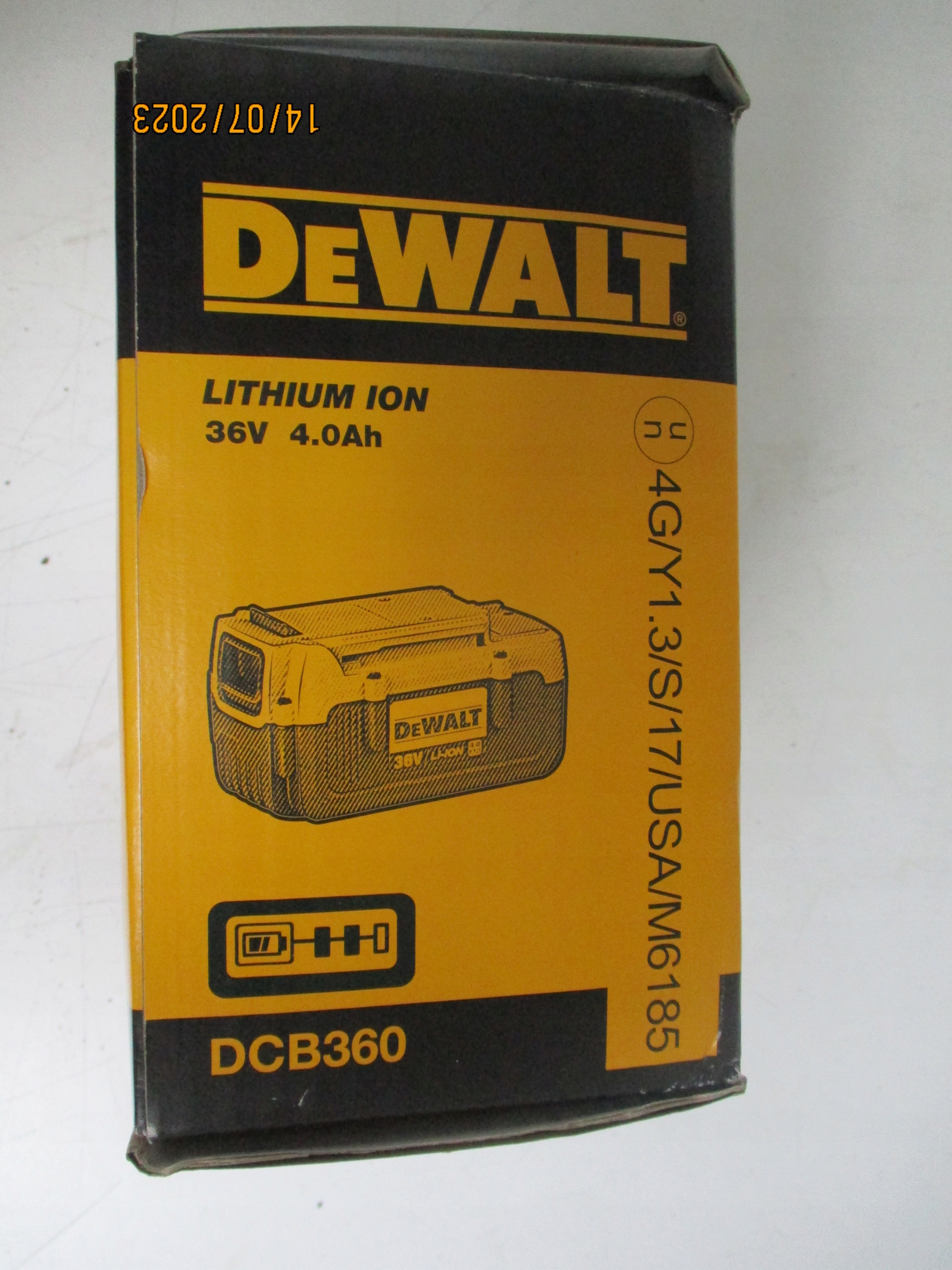 Jeg spiser morgenmad Tilsvarende skuespillerinde DeWalt DCB360 Akumulator 36 V 4,0 AH Li-ion (DCB360-XJ) • Cena, Opinie  13998057054 • Allegro.pl