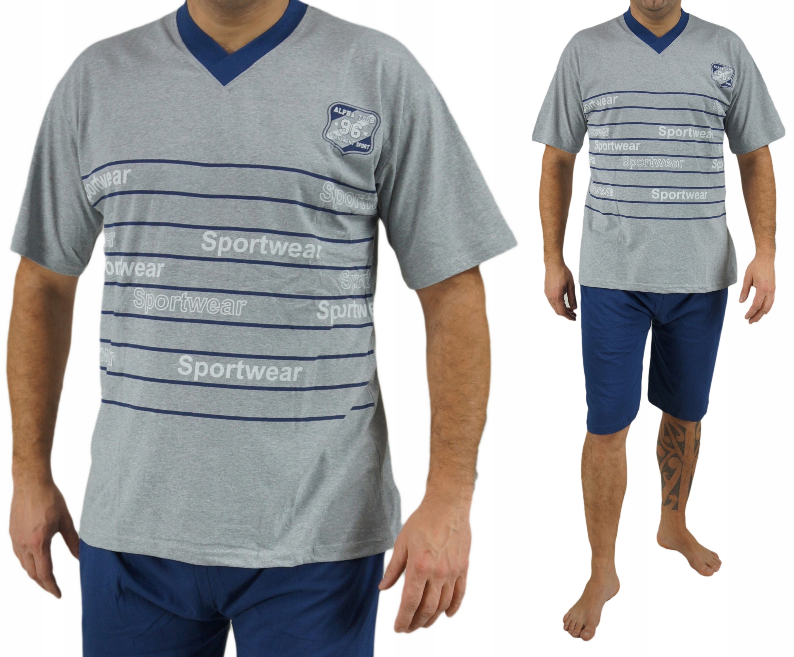 

Piżama męska L wiosna Szorty lato Nowa bawełna