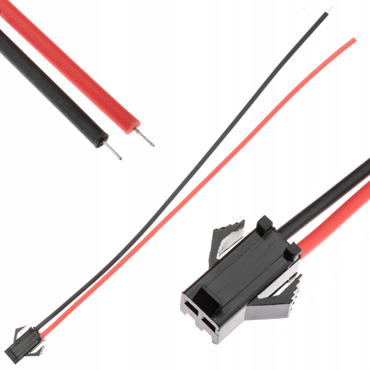 

Złączka męska do taśmy Led 2PIN z przewodem