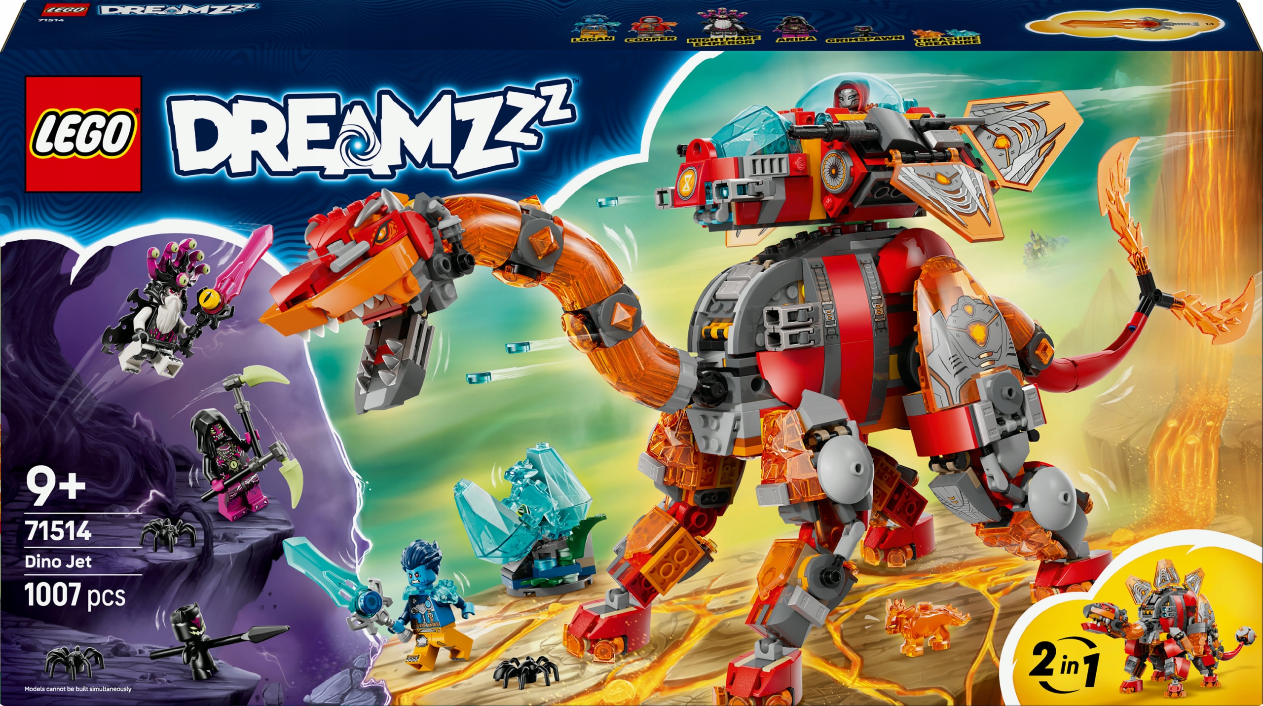 LEGO DREAMZzz Dinostatek kosmiczny 71514