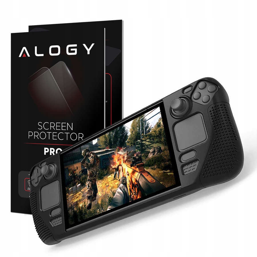 

Etui pancerne Pgtech guma do Steam Deck Szkło
