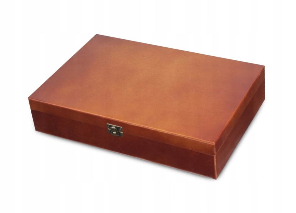 Kufřík Dřevěný Na 385 Mincí Mince 21x21mm