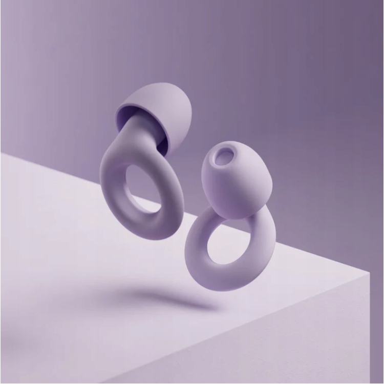 Stylowe Zatyczki Wkładki Stopery do Uszu LOOP QUIET Violet | -27db Marka Loop