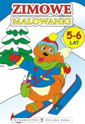 Zimowe Malowanki. 5-6 Lat