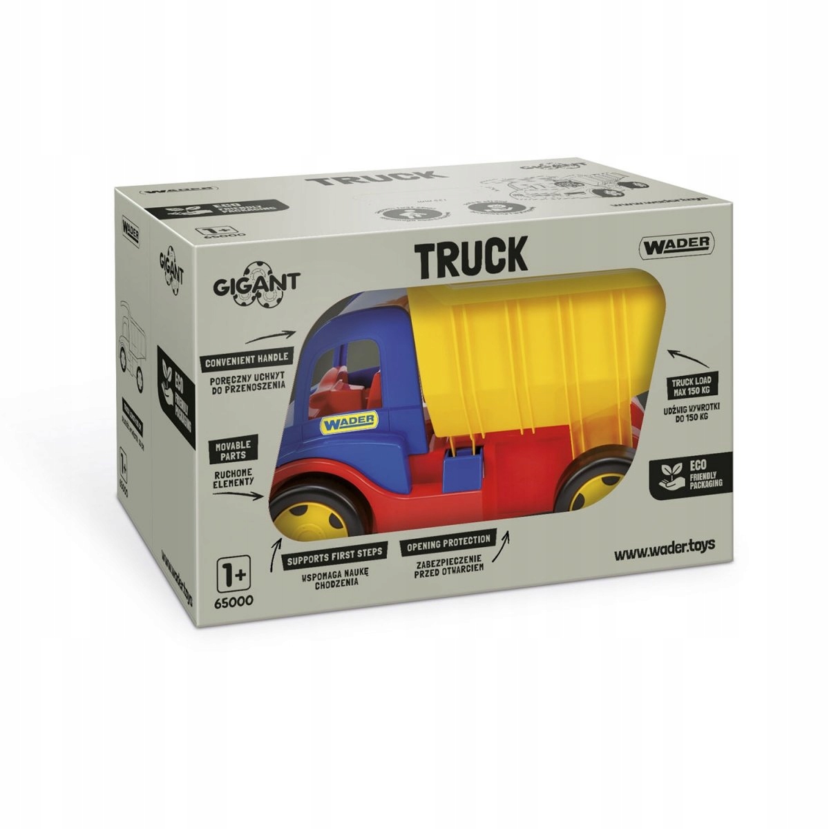 Wader 65000 Wywrotka Gigant Truck Bohater brak