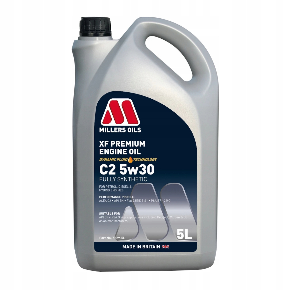 Millers Olej Silnikowy 6229 Xf Premium C2 5W30 5W-30 5L