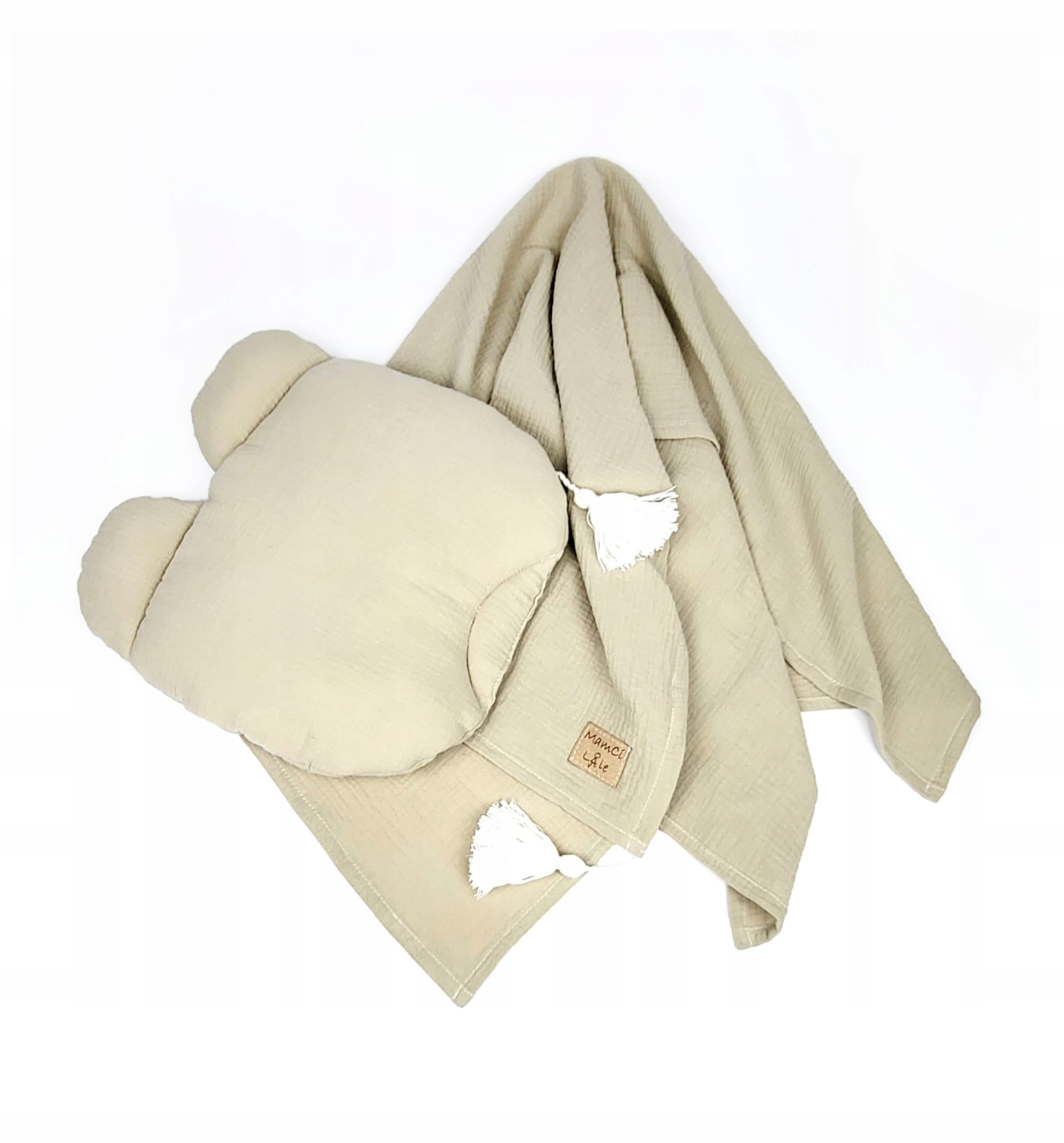 KOCYK OTULACZ MUŚLINOWY MIŚ+KOCYK 100x75 MAMCILALE