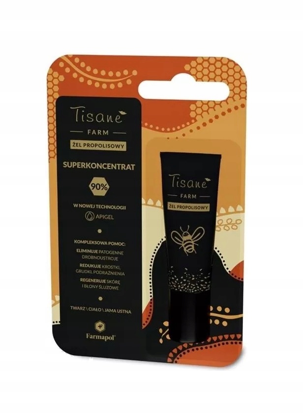 Tisane Farm Żel propolisowy 6 g Zmiany Skórne