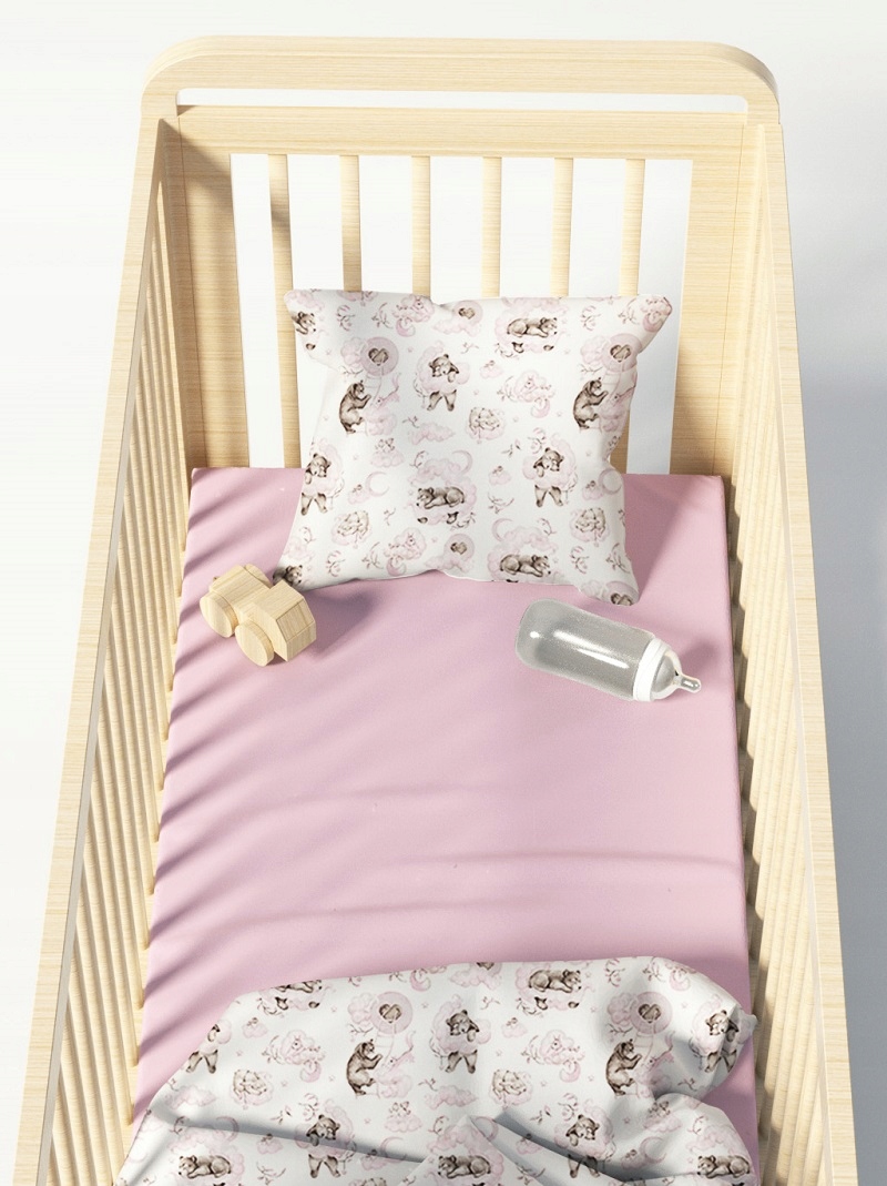 PRZEŚCIERADŁO Z GUMKĄ DO ŁÓŻECZKA JERSEY BAWEŁNA 140x70cm BABYMAM Przeznaczenie do łóżeczka