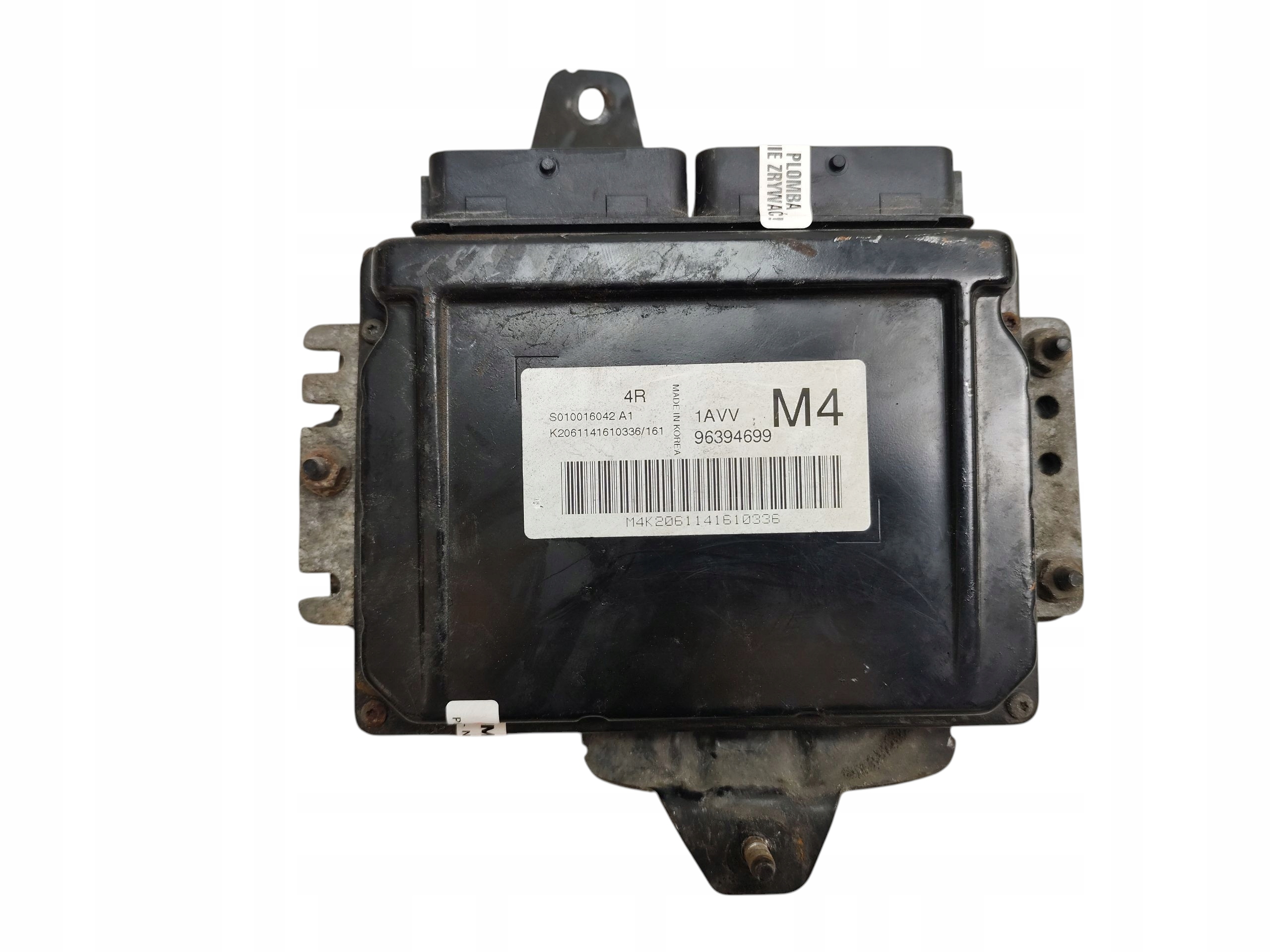 computer control unit of the engine DAEWOO CHEVROLET LACETTI 1.6 16V 108KM 96394699