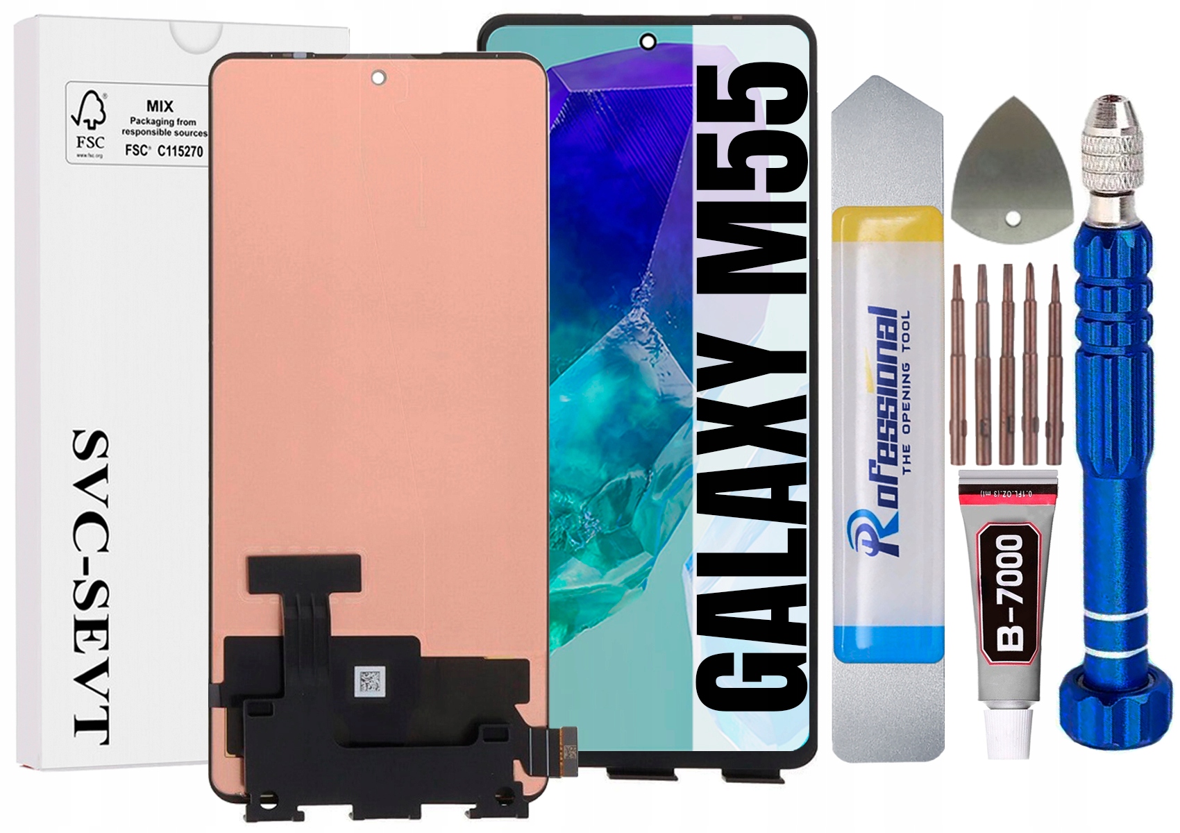 Displej Pro Samsung Galaxy M55 5G M556 Originální LCD Displej