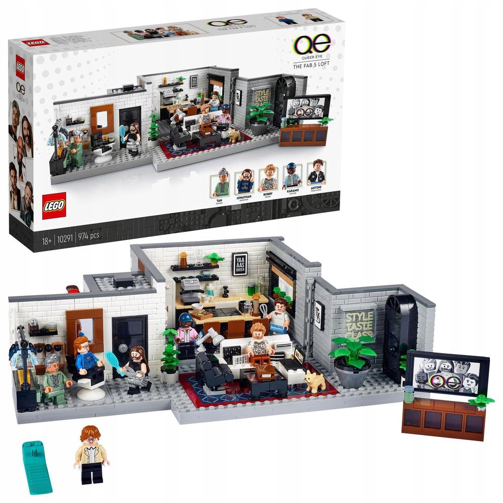 Lego Creator 10291 Queer tým byt „Úžo Pětky“