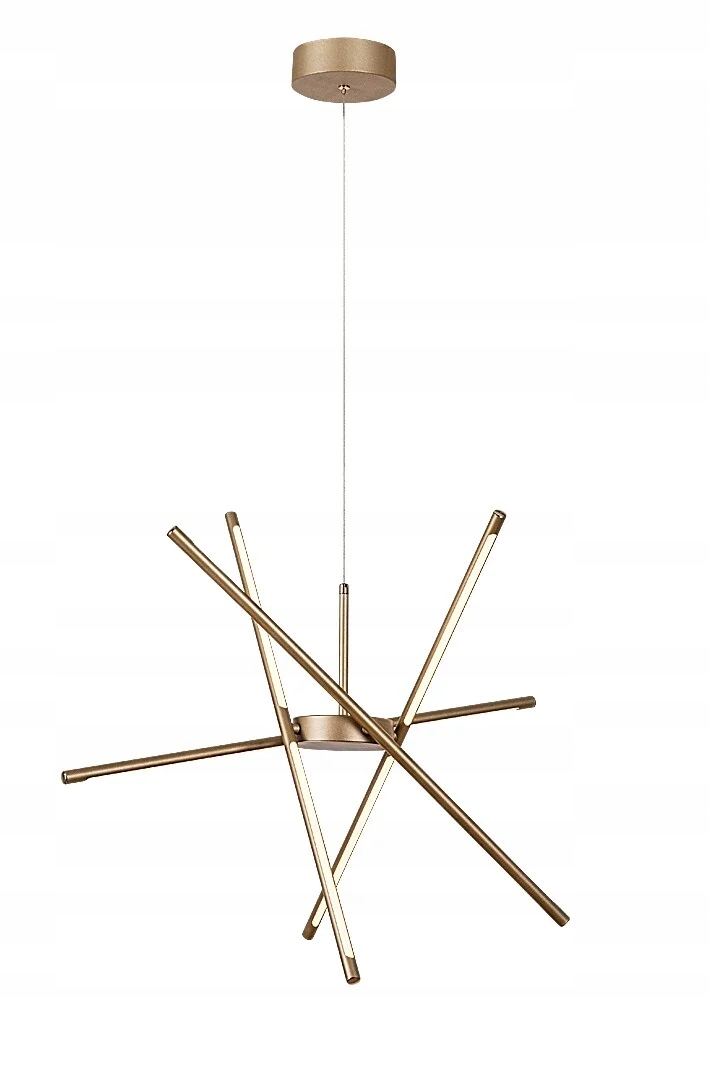 Rabalux Závesná lampa HENLI2 Zlatá Led 40W Obývacia izba/predsieň