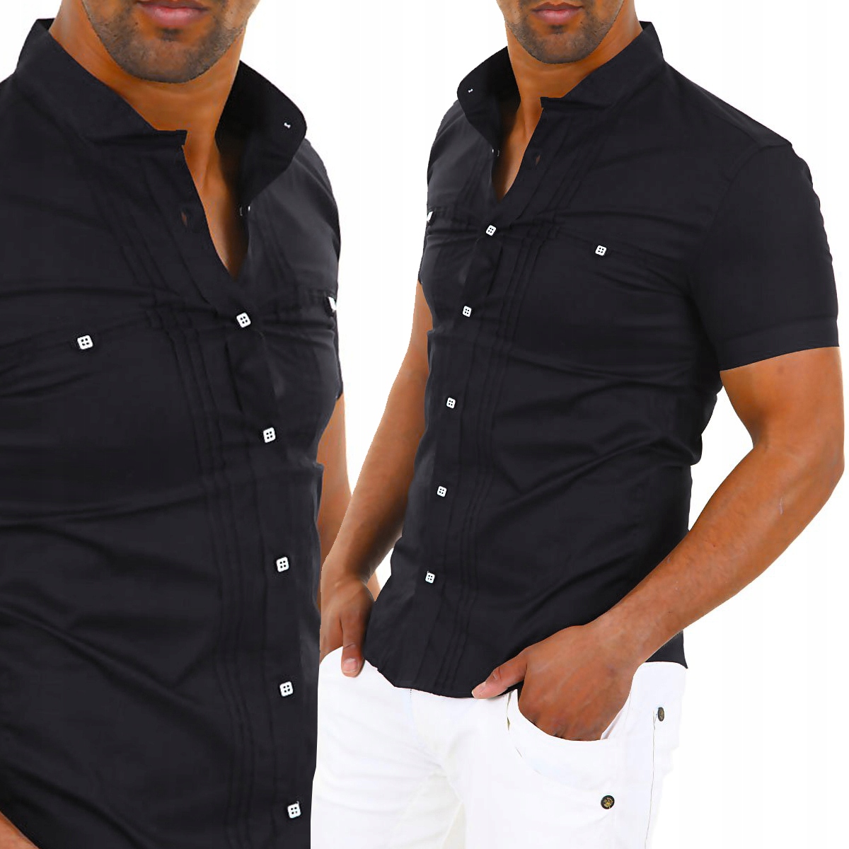 Pánská Košile Casual Se Stojáčkem Denní Hladká Novinka