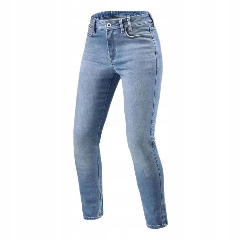 Dámske motocyklové džínsy Revit Shelby 3 Lady Light Blue Vintage modré