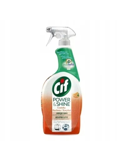 Levně 3X Cif Power&Shine sprej na čištění kuchyně 750 ml