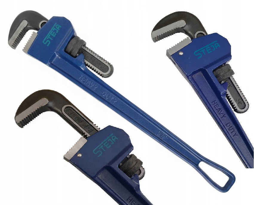 Steja Klucz hydrauliczny do rur żaba Stillson 24" 600mm ST1326