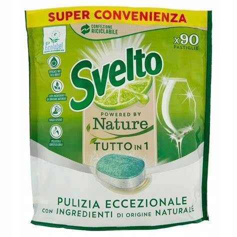 Levně Svelto| 90 tablety do myčky Přírodní Čistota a Ekologická Ochrana