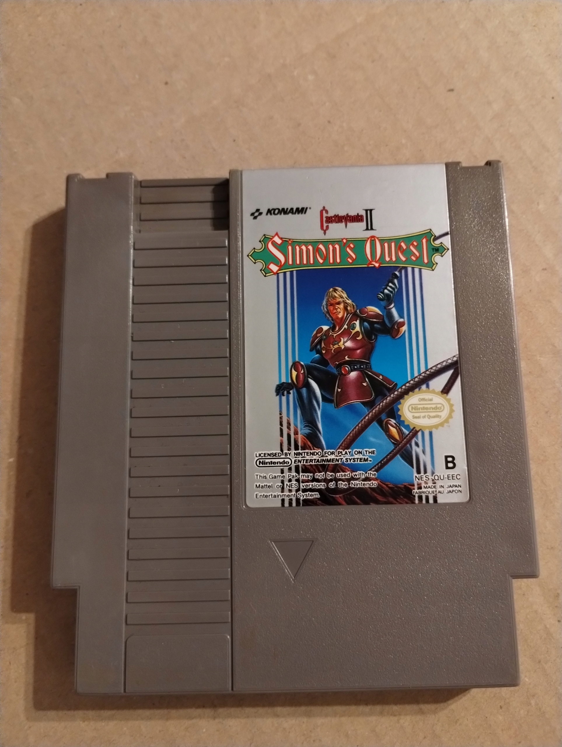 Castlevania II 2 Simon's Quest Nintendo NES pudełkowa