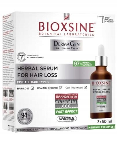Bioxsine DermaGen Serum do włosów 3 x 50 ml
