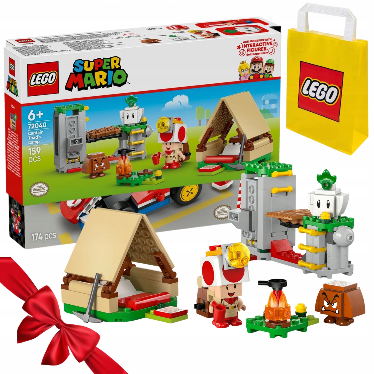 Zestaw Klocki Lego Mario Kapitan Ropucha 72040 159 Elementów 6 Lat