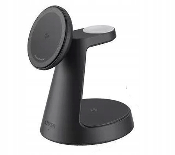 Ładowarka indukcyjna Anker 3w1 MagGo Pad 15W Usb-c Czarny