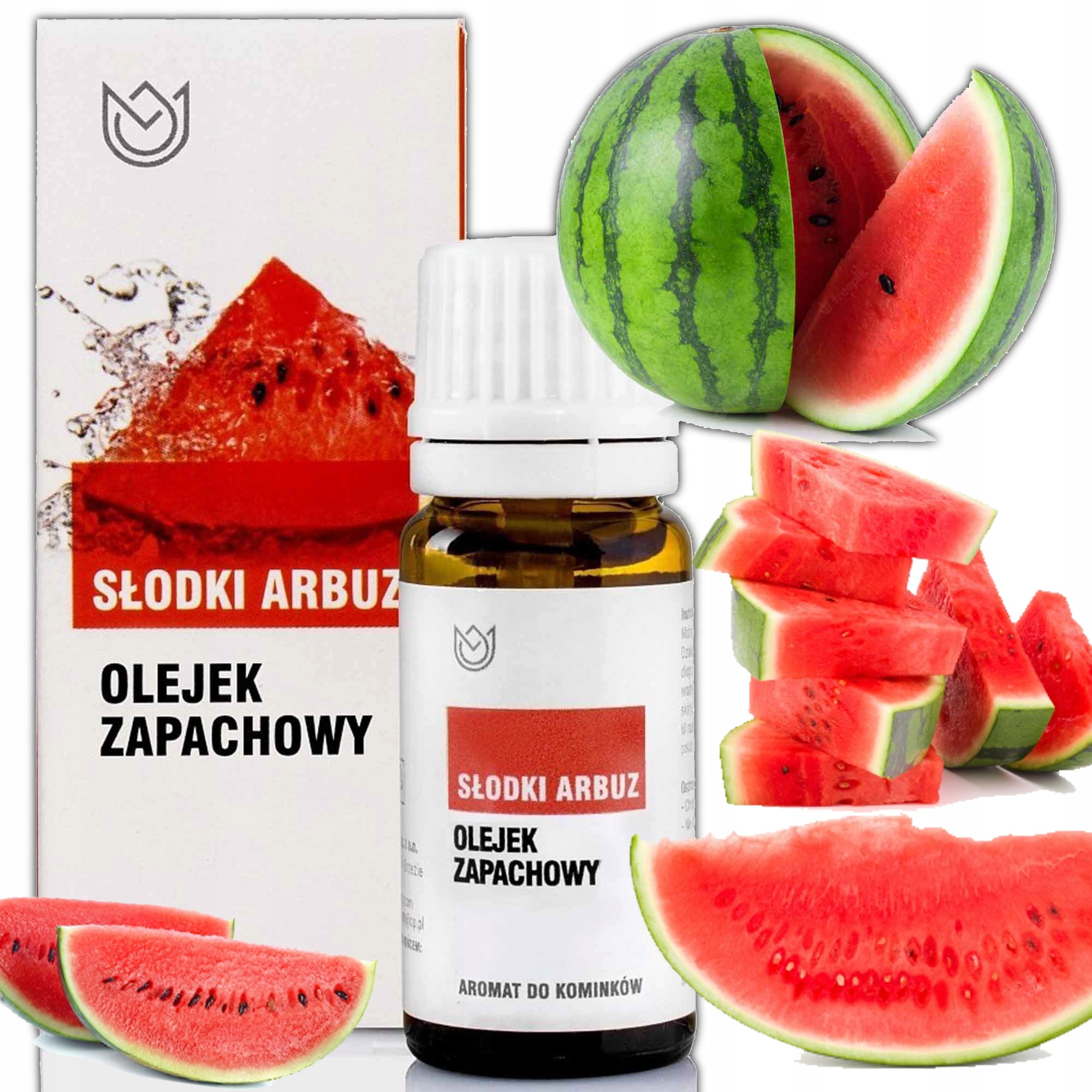 Olejek Zapachowy eteryczny Słodki Arbuz 10ml Słodki Rześki Owocowy Soczysty