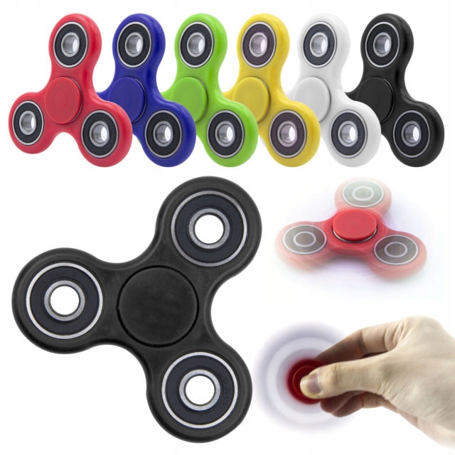 SPINNER HAND FIDGET ORYGINALNY METALOWY czarny Rodzaj Fidget Spinner