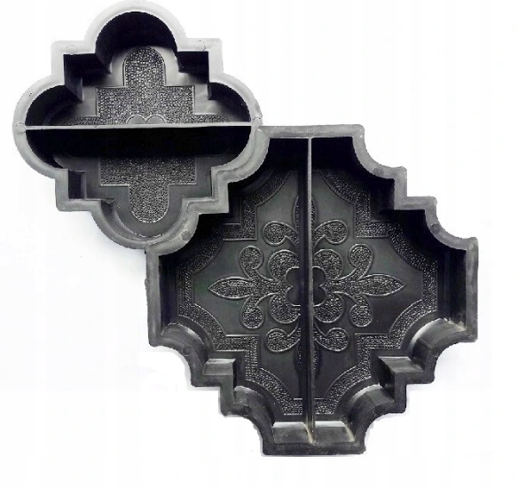 Forma do kostki bruk KONICZYNA ORIENT 4,5 połówki