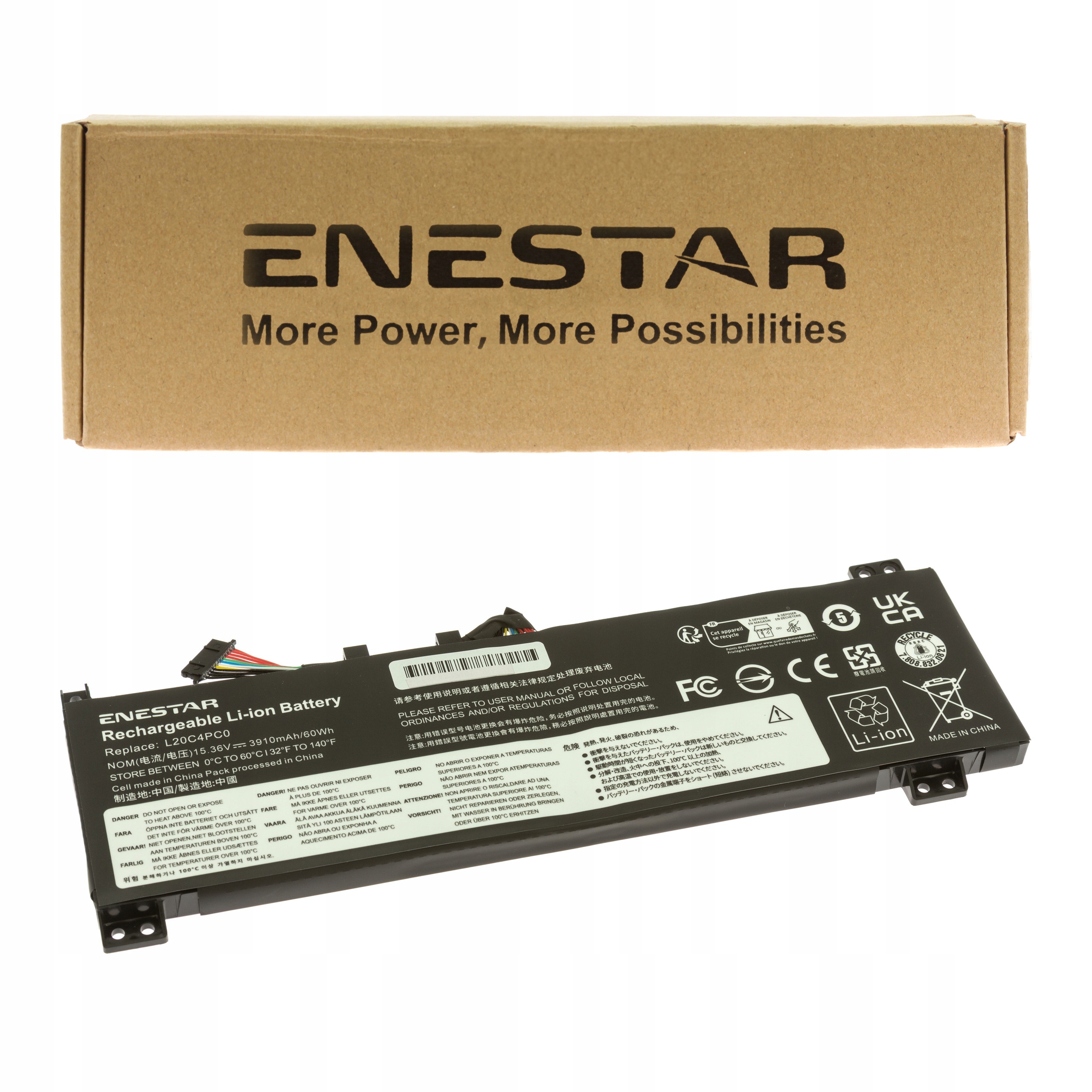 Premium bateria do Lenovo 5-15ACH6A 5-15ACH6H 5-15ITH6H L20C4PC0 L20D4PC0