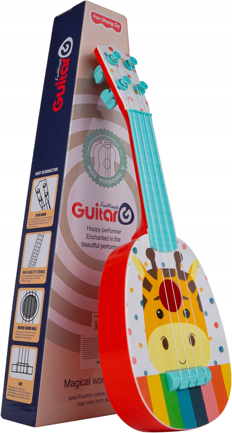 GUITARE ENFANT 36 CM UKULELE JOUANT INSTRUMENT