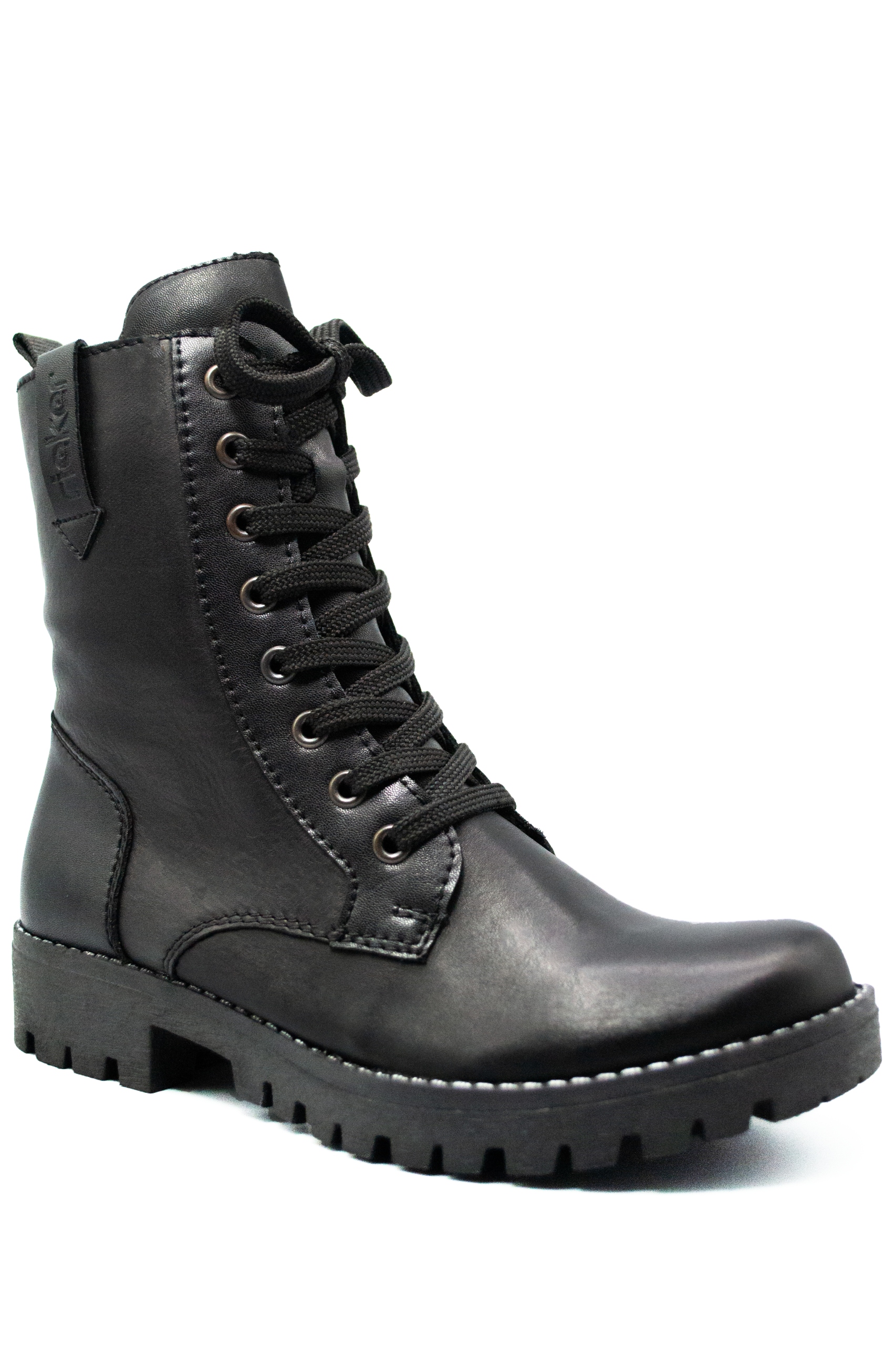 

Buty Damskie Botki Rieker 78526 skórzane Czarne 37