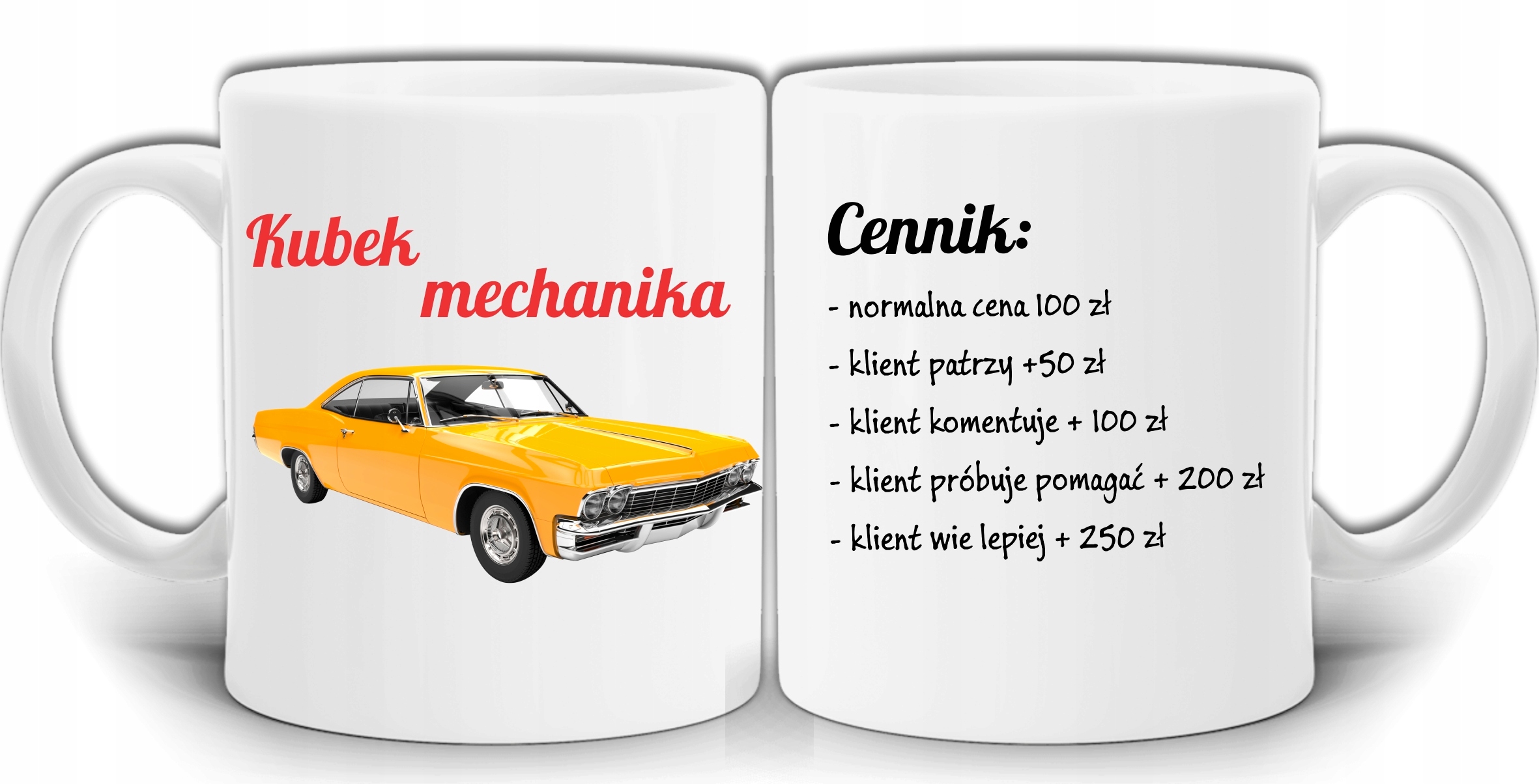 

Kubek Mechanika Cennik Warsztat Kubek Pudełko GW10