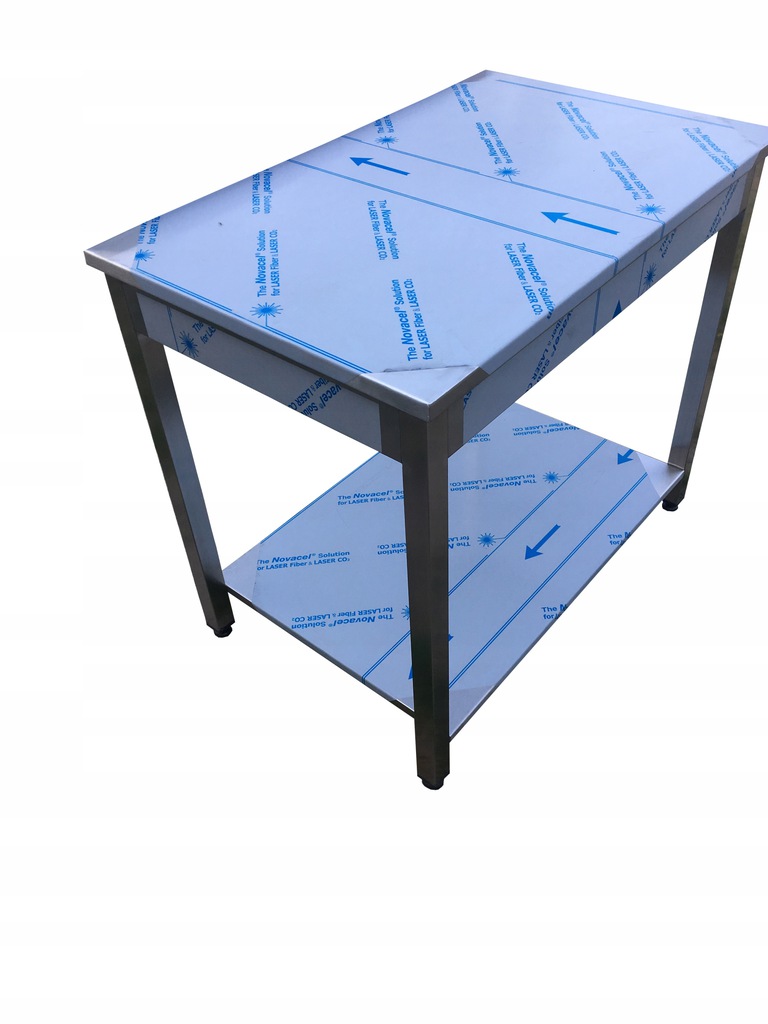 stół stalowy ze stali nierdzewnej 160/60/85 półka