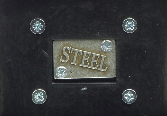 KULTOWE Wysokie Skórzane Glany STEEL Oryginal 10-dziur 49 Wysokość wysokie