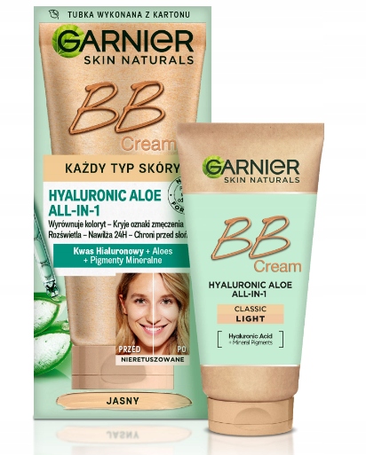 

Garnier Bb Hyaluronic Aloe Krem Odcień Jasny