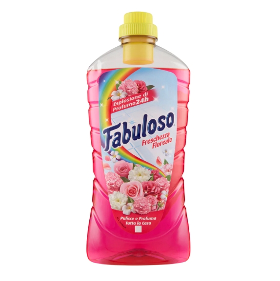 4X Tekutý přípravek na podlahy Pavimenti Freschezza Fior di Rosa 950 ml Fabuloso