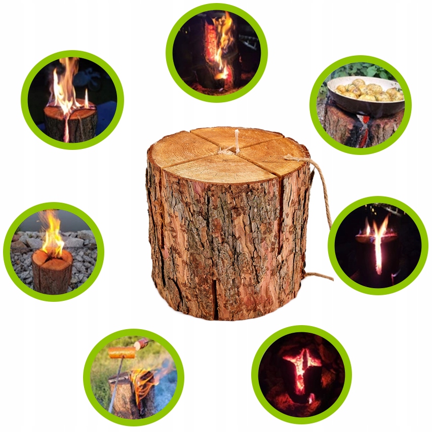 SZWEDZKA POCHODNIA ROZMIAR M CZAS PALENIA 1-2H Rodzaj opału inne